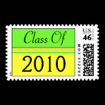 Graduation green yellow stripes