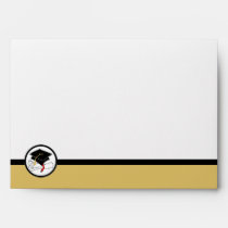 Graduation Greeting Card A7 Envelope Gold envelopes