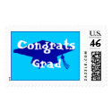 graduation-hat, Congrats Grad postage