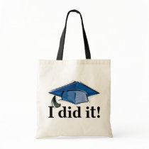 Graduation I Did It! Canvas Bags