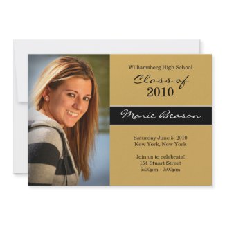 Graduation Invitation invitation