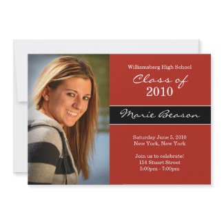 Graduation Invitation invitation