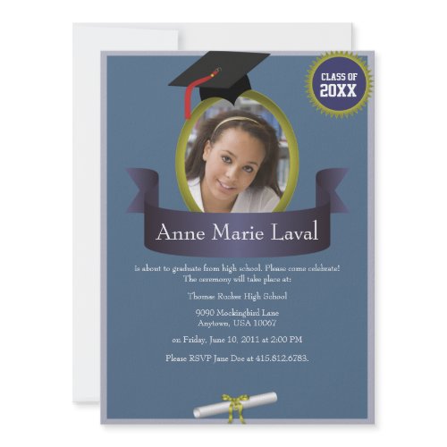 Graduation Invitation invitation