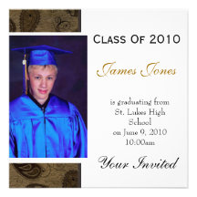 Graduation invitation cards
