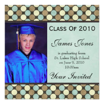 Graduation invitation cards