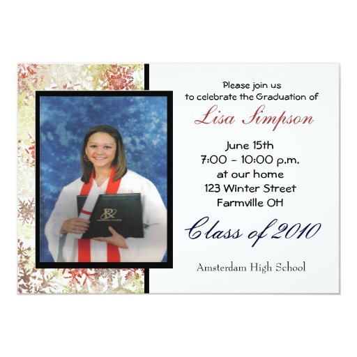 Graduation Invitation Cards | Zazzle