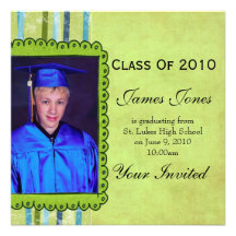 Graduation invitation cards