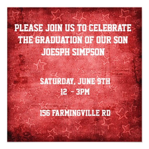 Graduation Invitation Cards