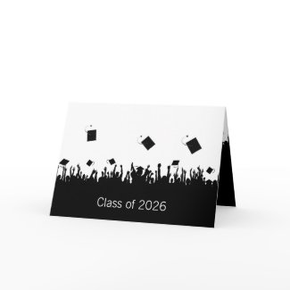 Graduation Invitation-Change Background/Font Color card