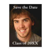 Graduation Invitation-Change Background/Font Color postcards by samack Graduation Invitation-Change Background/Font Color postcards