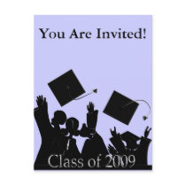 Graduation Invitation Class of 2009 postcards by samack Graduation Invitation Class of 2009 postcards