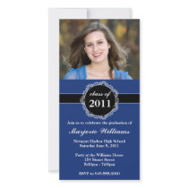 Graduation Invitation Class of 2011 Photo Cards