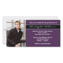Graduation Invitation Class of 2011 Photo Card