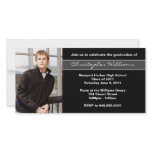 Graduation Invitation Class of 2011 Personalized Photo Card