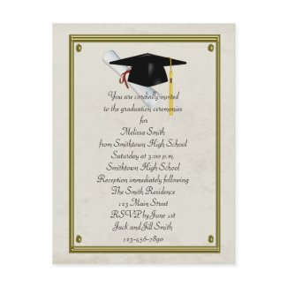 Postal Invitaci Graduaci Por Starstock Postal Invitaci Graduaci Por Starstock
