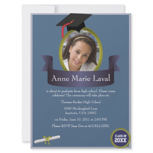 Graduation Invite invitation