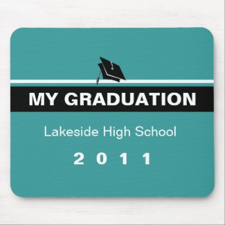 graduation mousepads