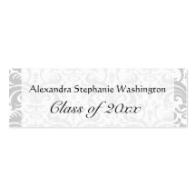 Graduation Name Card Set, Senior Class Keepsake Business Card