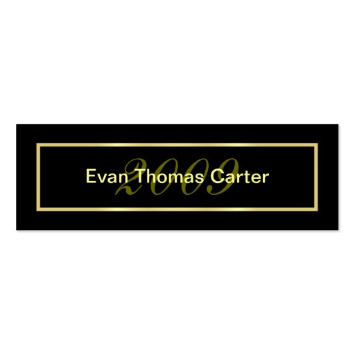 Graduation Name Cards Business Card Templates Zazzle