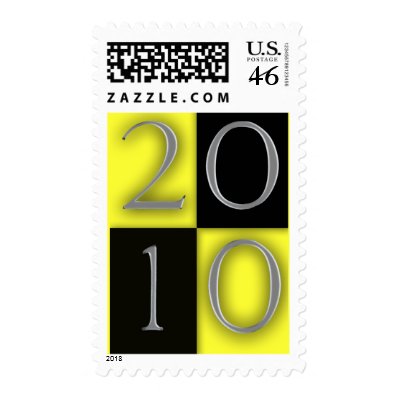 Graduation / New Years 2010 Design Template Stamp