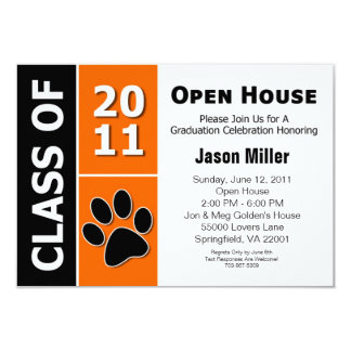 Graduation Open House RSVP Cards &amp; Templates | Zazzle