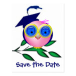 Graduation Owl Postcard