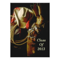 Graduation Party 2013 Hosting Western Theme Party Custom Invites