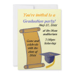Graduation party Invitation