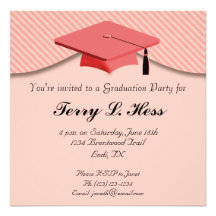 Graduation Party Invitation
