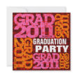Graduation Invitation txttile