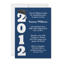 Graduation Party Invitation Class of 2012