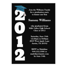 Graduation Party Invitation Class of 2012