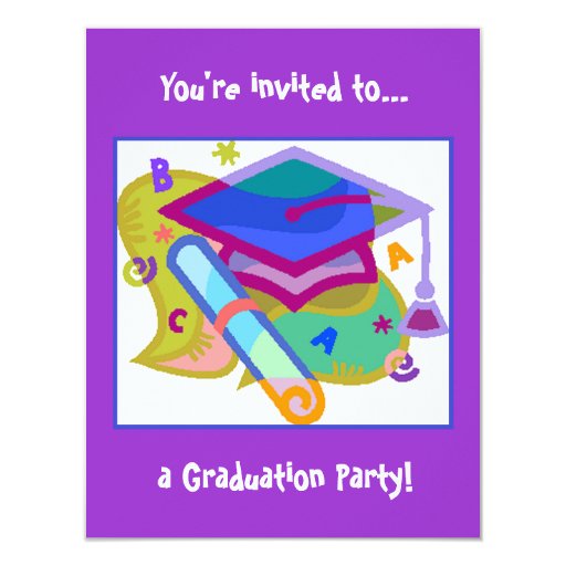 Graduation Party Invitation - Grade/Middle School