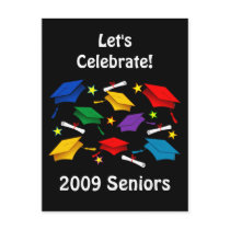 Graduation Party Invitation Postcards