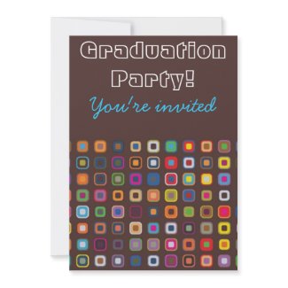 Graduation Party Invitation Retro Style invitation