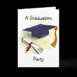 Graduation Party Invitation Template
