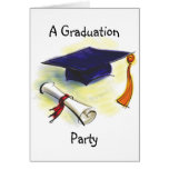 Graduation Party Invitation Template Greeting Cards