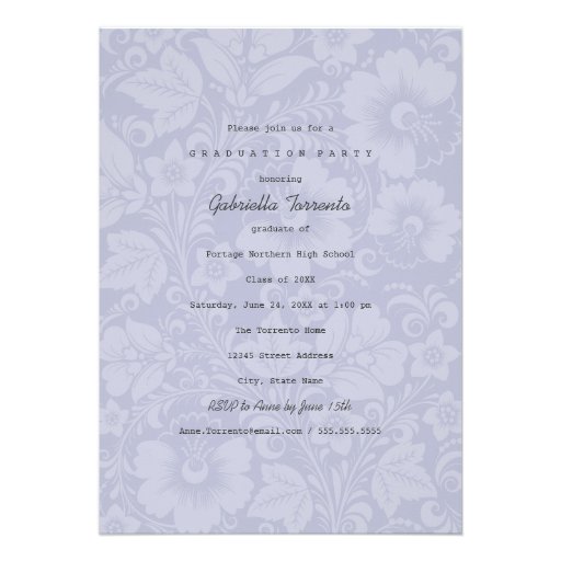 Graduation Party Invitation | Vintage Collage