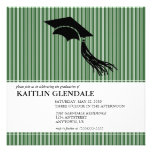 Graduation Party Invitation with Cap and Tassel