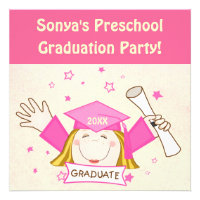 Graduation Party Invitations For Young Girl