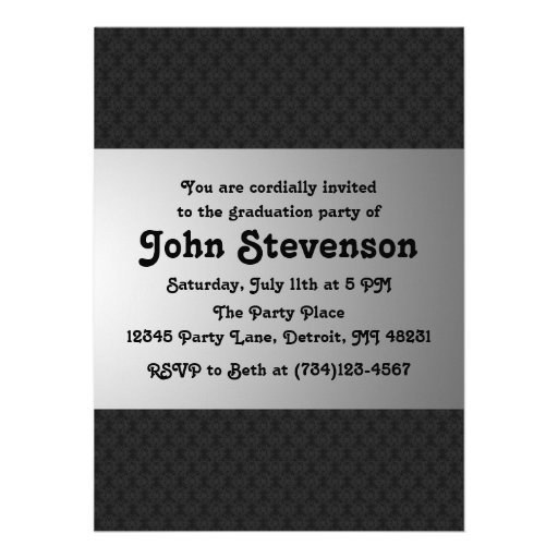 Graduation Party Invite