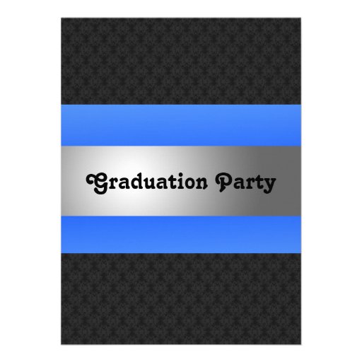 Graduation Party Invite (front side)