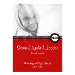 Graduation Party - Red & Black Invite
