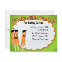 Graduation Party Time Custom Announcements