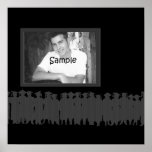 Graduation Photo Autograph Poster
