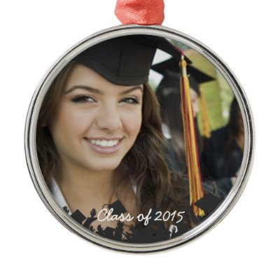 Graduation Photo Christmas Ornaments