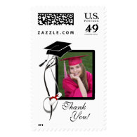 Graduation Photo Postage Stamps