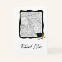 Graduation Photo Thank You Card