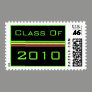 Graduation pink green stripes