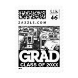 Graduation Postage School Bus 1
